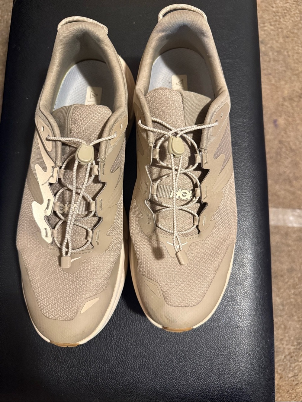 Hoka Men's Tan Lightweight Sneakers